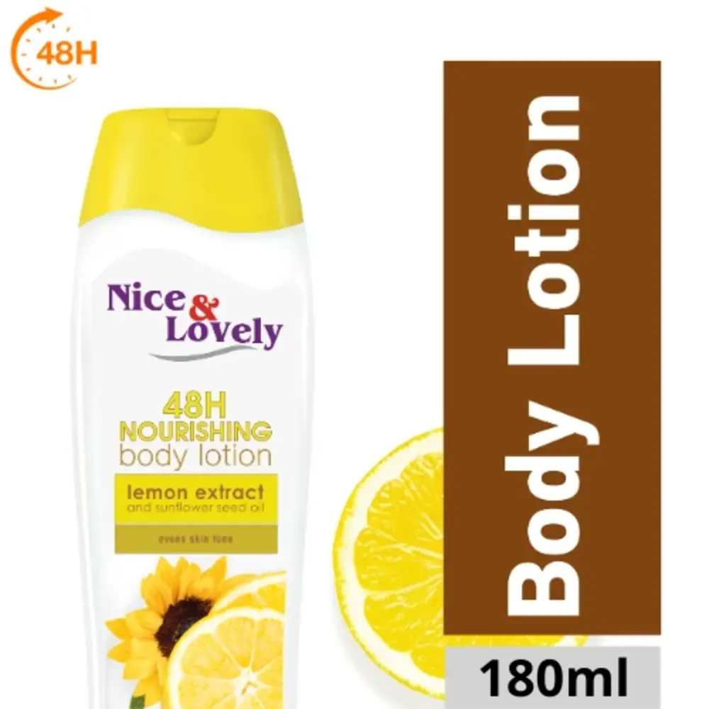 Nice & Lovely Lemon Body Lotion 180Ml